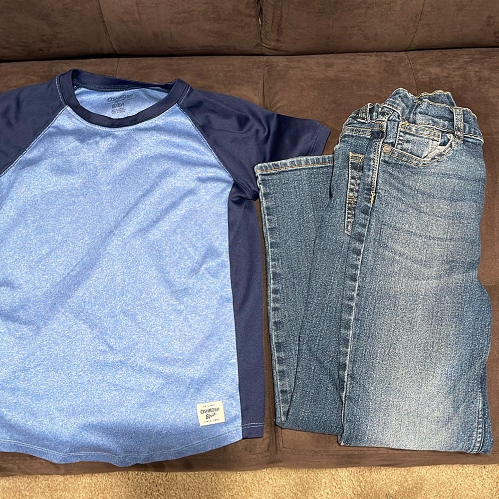 Boys shirt and jeans set
